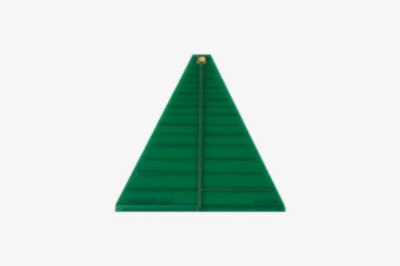 LP0965 Antenne RF 850 MHz bis 6,5 GHz 5-6dBi Gewinne LP0965 Log-Periodische PCB-Richtungsantenne